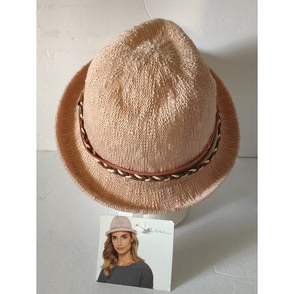 Pink Trilby Hat - Picture 3 of 6